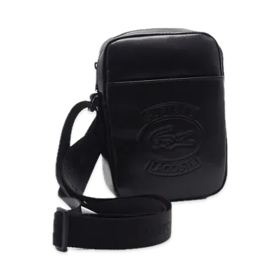 Supreme x LACOSTE Shoulder Bag "Black"