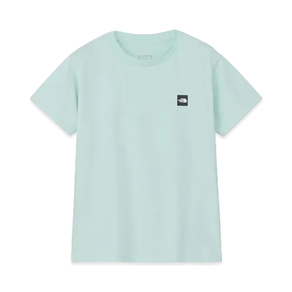 The North Face Short Sleeve Small Box Logo Tee Kids "Opal Frost"