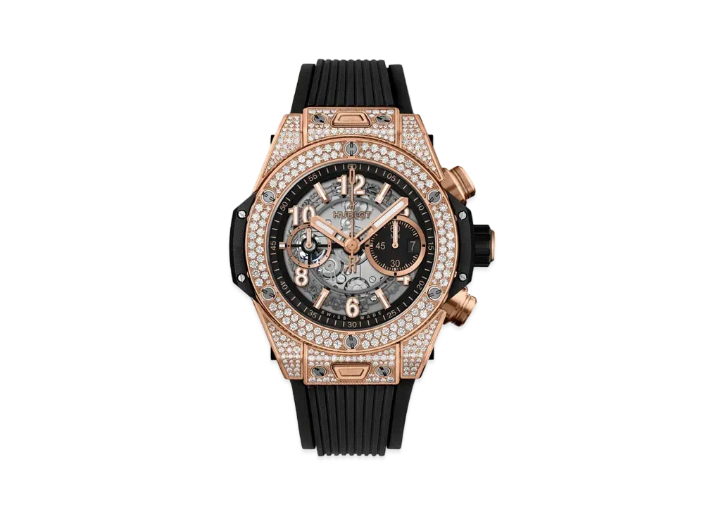 HUBLOT Big Bang Unico King Gold Pave 44mm