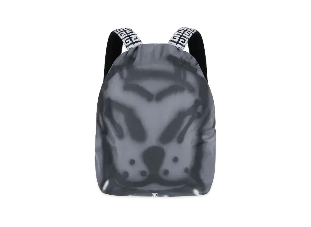 GIVENCHY Essentiel U Backpack With Tag Effect Dog Prints With Cover "Black"
