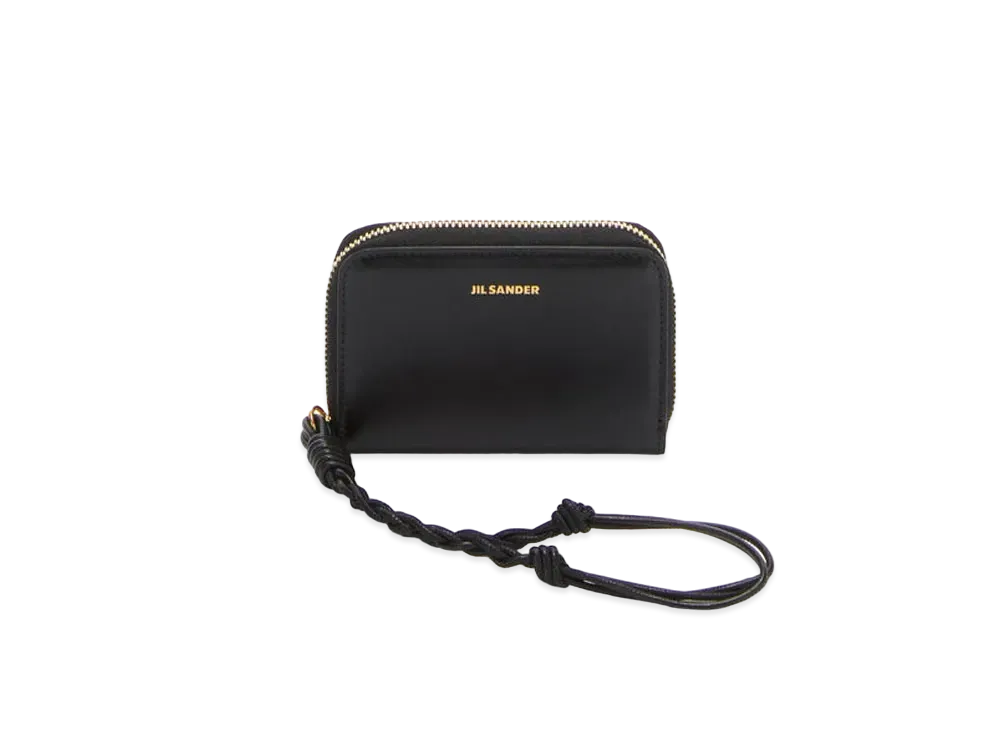 Jil Sander Zip-Around Wallet Small "Black"