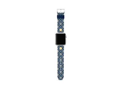 Tory Burch Apple Watch T Monogram Band Navy Leather 38mm~40mm