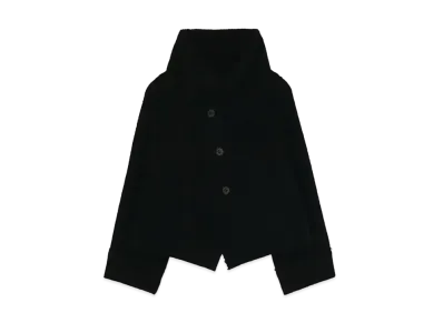 Yohji Yamamoto Y's PILE 3 BUTTONS BLOUSON "Black"