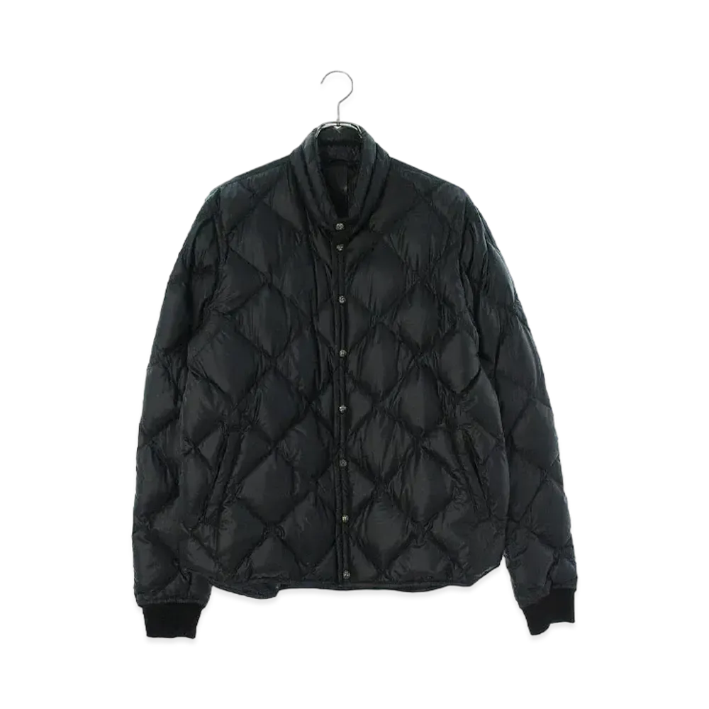 Chrome Hearts Quilting Nylon Down Jacket "Black"
