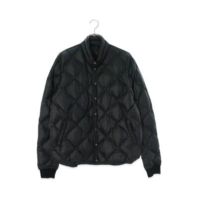 Chrome Hearts Quilting Nylon Down Jacket "Black"
