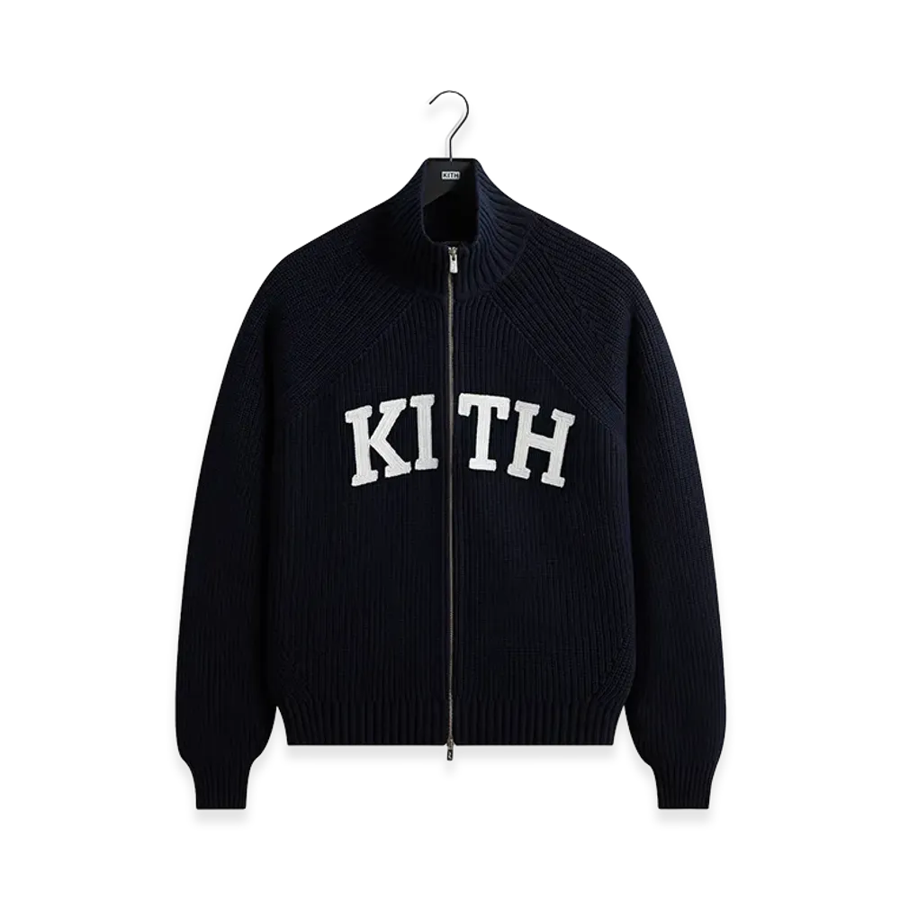 Kith Eric Zip Up Sweatshirt "Nocturnal"