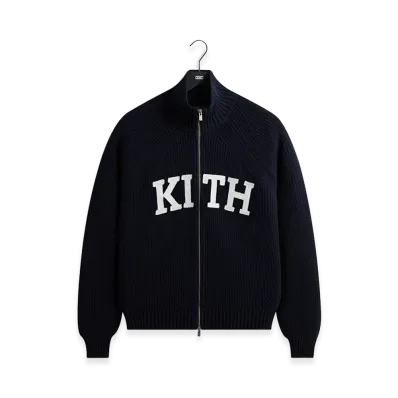Kith Eric Zip Up Sweatshirt "Nocturnal"