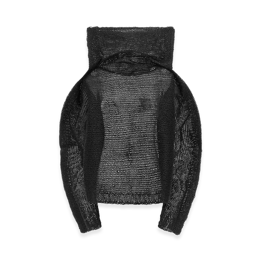 ISSEY MIYAKE Womens Panini Top "Black"
