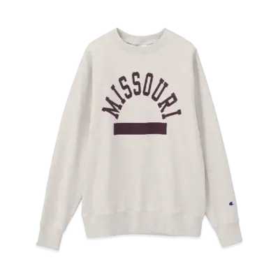 Champion Logo Sweatshirt "Light Beige"