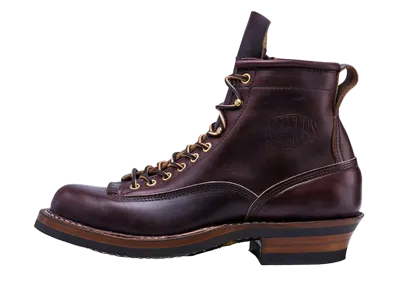 WHITE’S BOOTS WHITE’S 6’’ Smoke Jumper LTT Chromexcel Burgundy #55 E "Burgundy CX" 5306130001021 Vibram #700