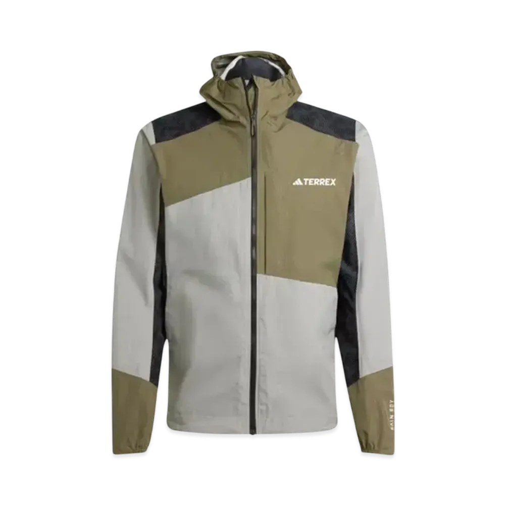 adidas Telex Xperior Hybrid Rain. Rdy Jacket "Charcoal Solid Grey/Olive Strata/Carbon"