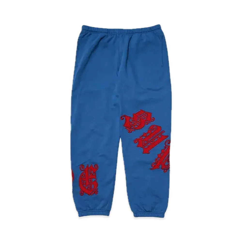 Supreme Old English Wrap Sweatpant "Blue"