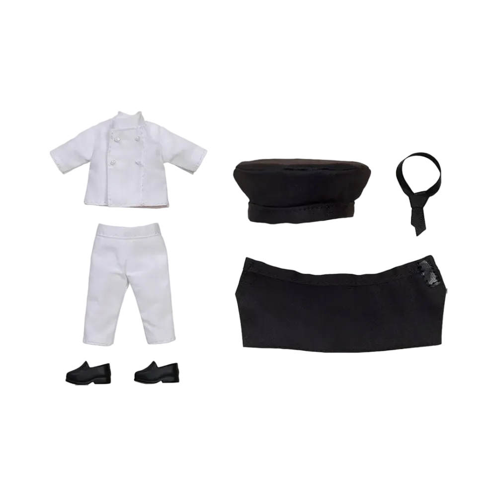 Good Smile Company "Nendoroid Doll" -Nendoroid Doll- Work Outfit Set: Pastry Chef (Black)