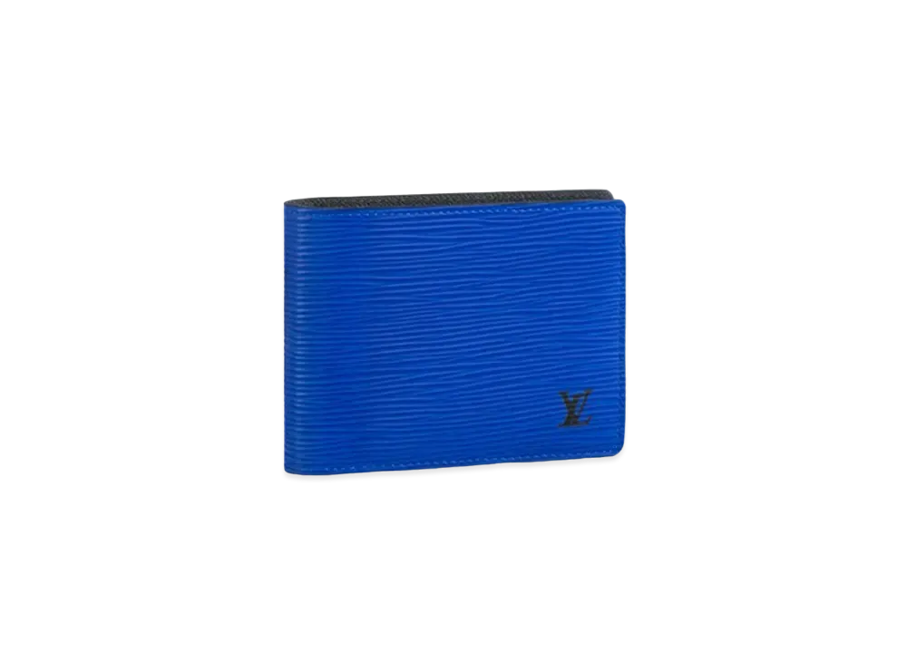 Louis Vuitton Multiple Wallet Epi "Blue"