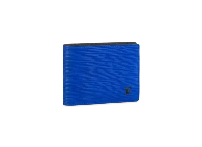 Louis Vuitton Multiple Wallet Epi "Blue"