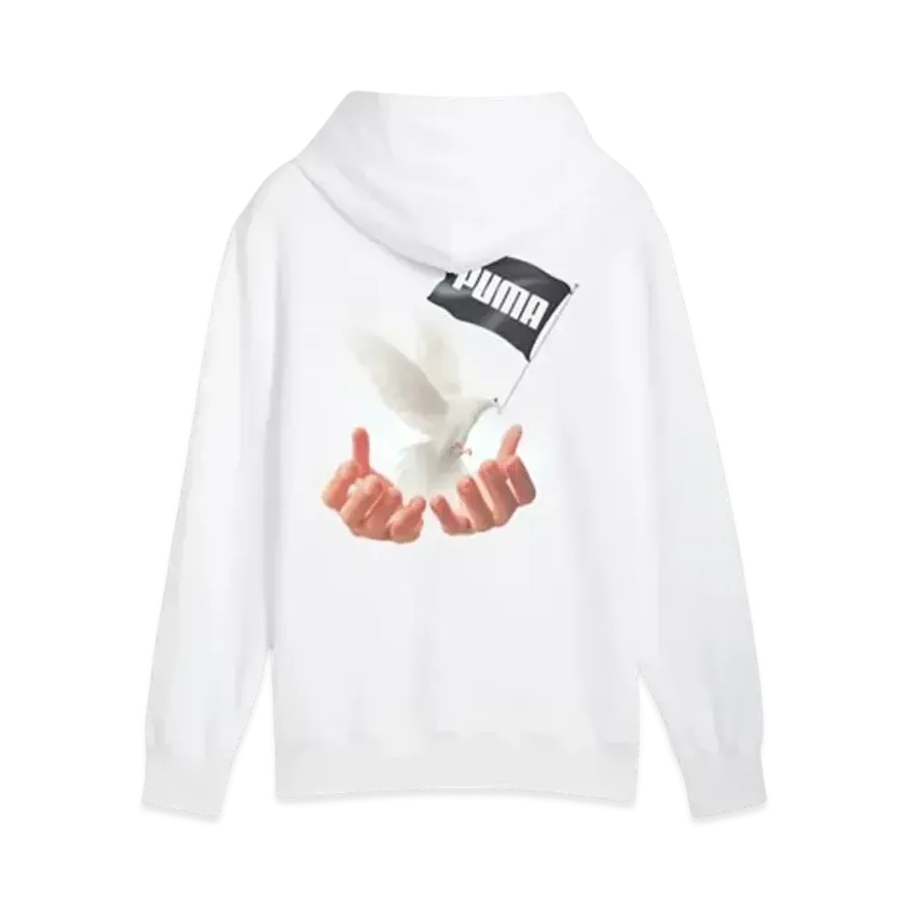PUMA x MAS TIEMPO 24 Hoodie "Puma White"