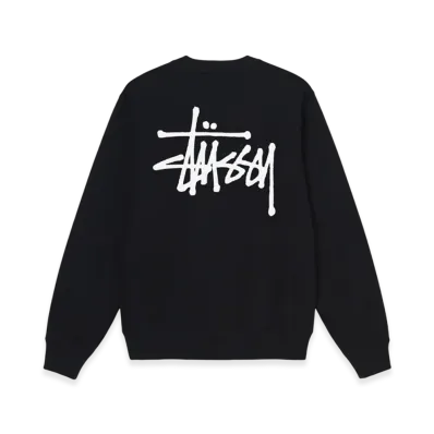 Stussy Basic Stussy Crew 2023 "Black"