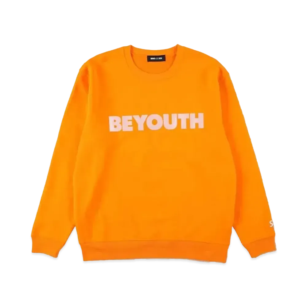 WIND AND SEA BE YOUTH CREW NECK "Orange"