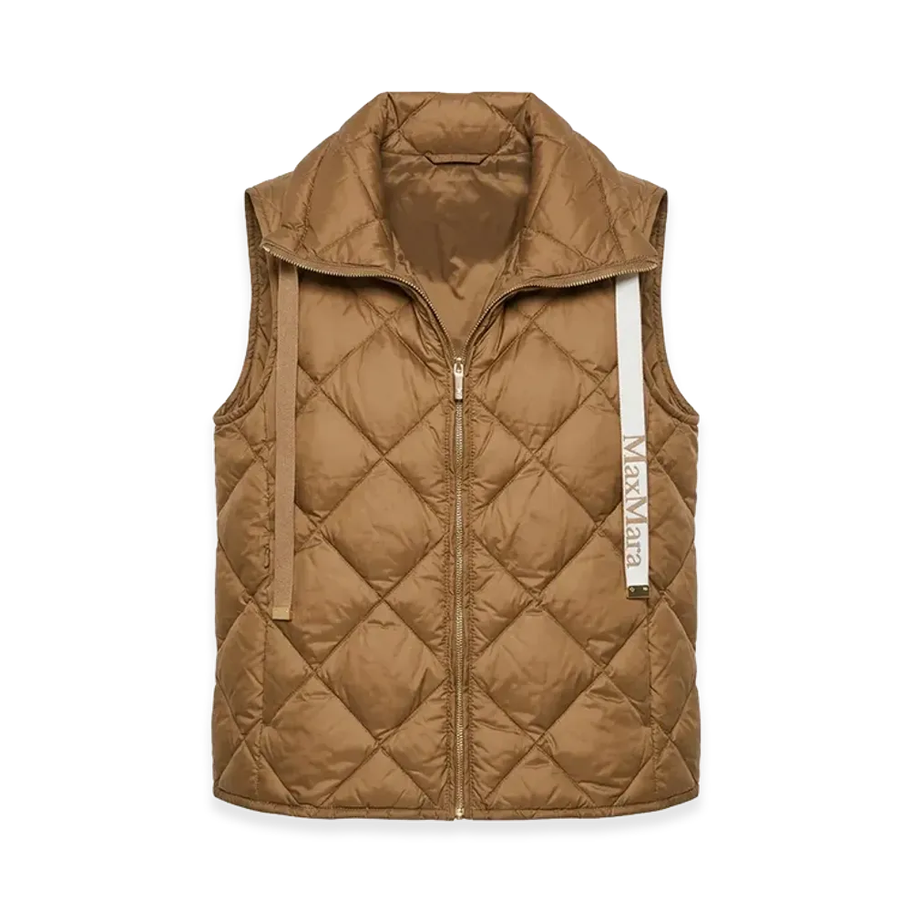 Max Mara the Cube Women's The Cube Tregic Down Gilet "Caramel"