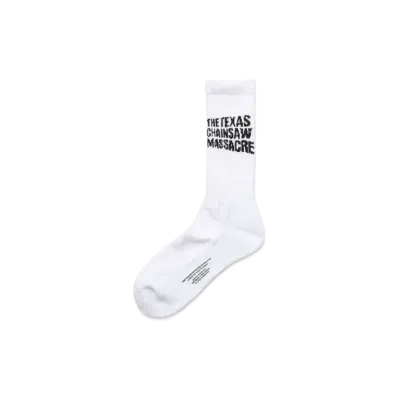 WACKO MARIA THE TEXAS CHAINSAW MASSACRE / SPORTS SOCKS "White/Black"