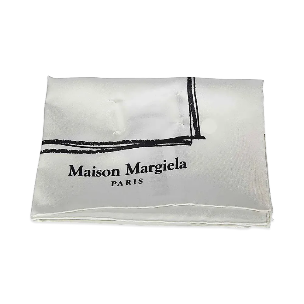 Maison Margiela Women's Foulard "Light Grey"