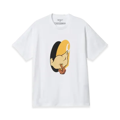 Carhartt WIP Deadkebab Knock Knock T-Shirt "White"