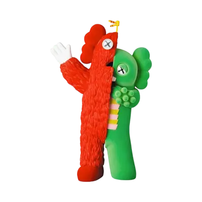 Gachapin and Mukku x Kaws Tokyo Frist "Kachamukku"