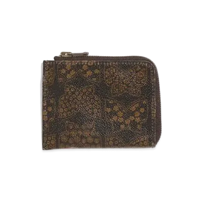 Needles COIN CASE - PAPILLON PVC "Brown"