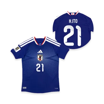 adidas Soccer Japan 2026 Home Authentic Jersey "FIFA World Cup 26 Official Sleeve Badge" #21 Hiroki Ito "Japan Blue"