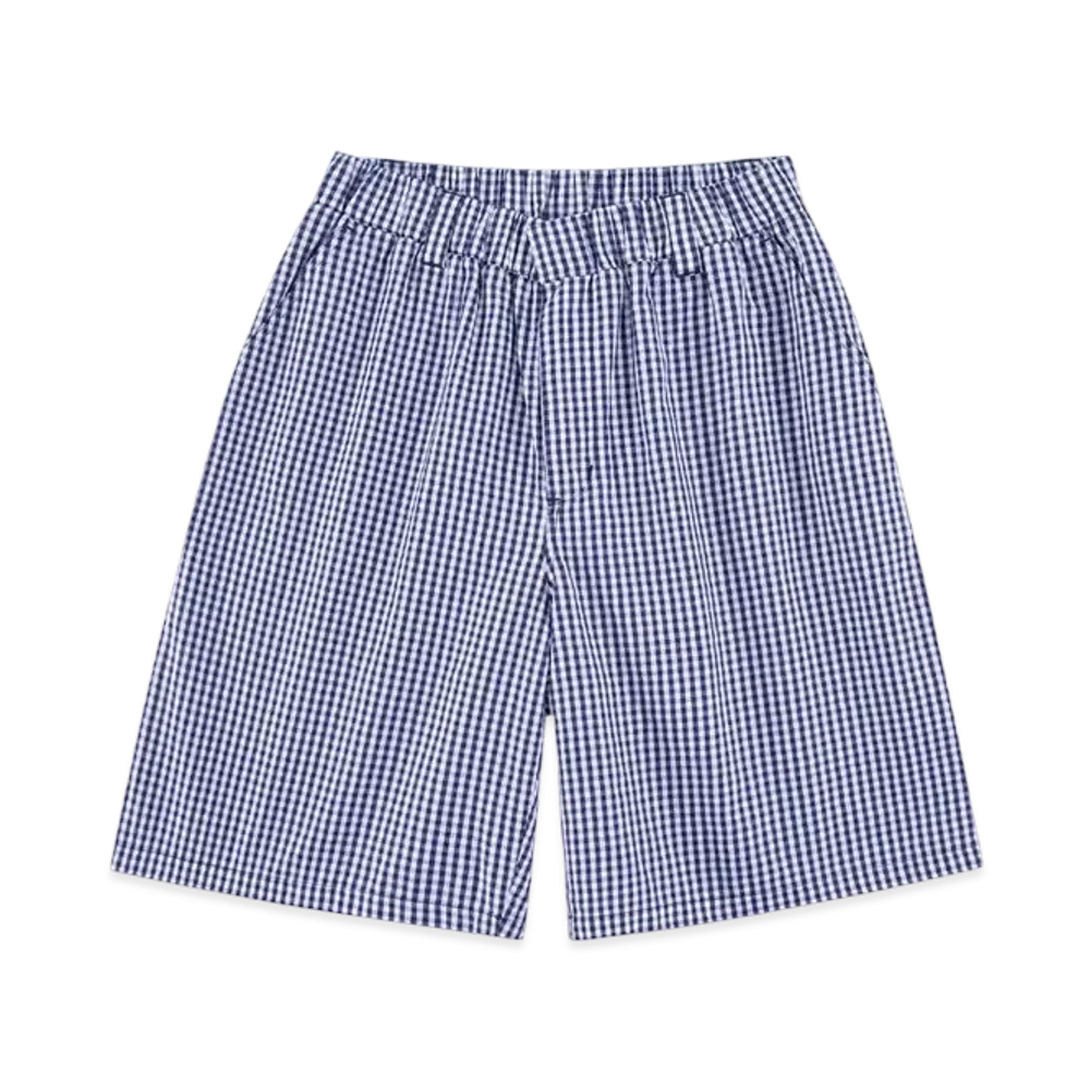 SPLR Checkered Shorts "Navy"