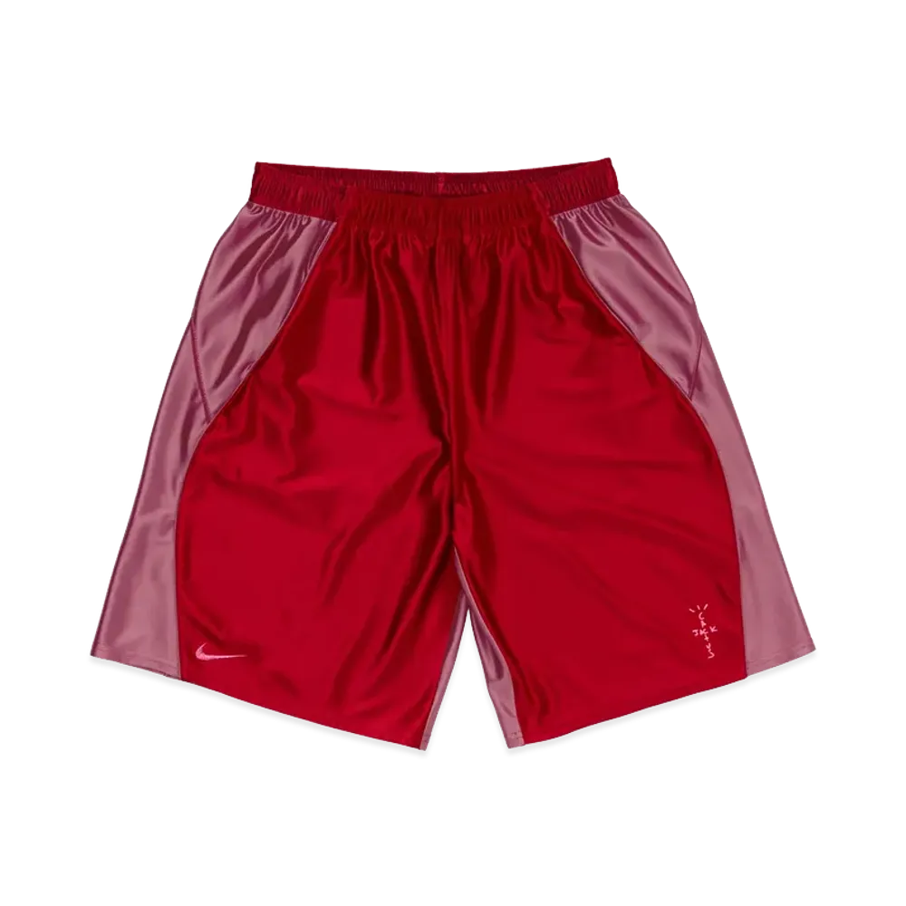 Travis Scott Cactus Jack x Nike Basketball Shorts "Red"