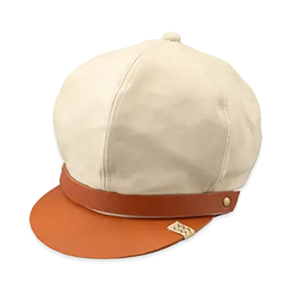 visvim BIKER HAT (FR VEG.LB) "Ivory"