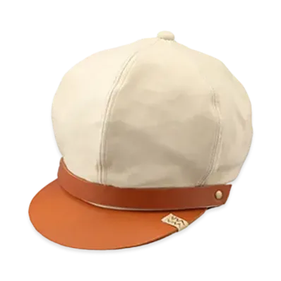 visvim BIKER HAT (FR VEG.LB) "Ivory"