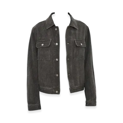 OUR LEGACY Mono Jacket "Coated Grey Linen"