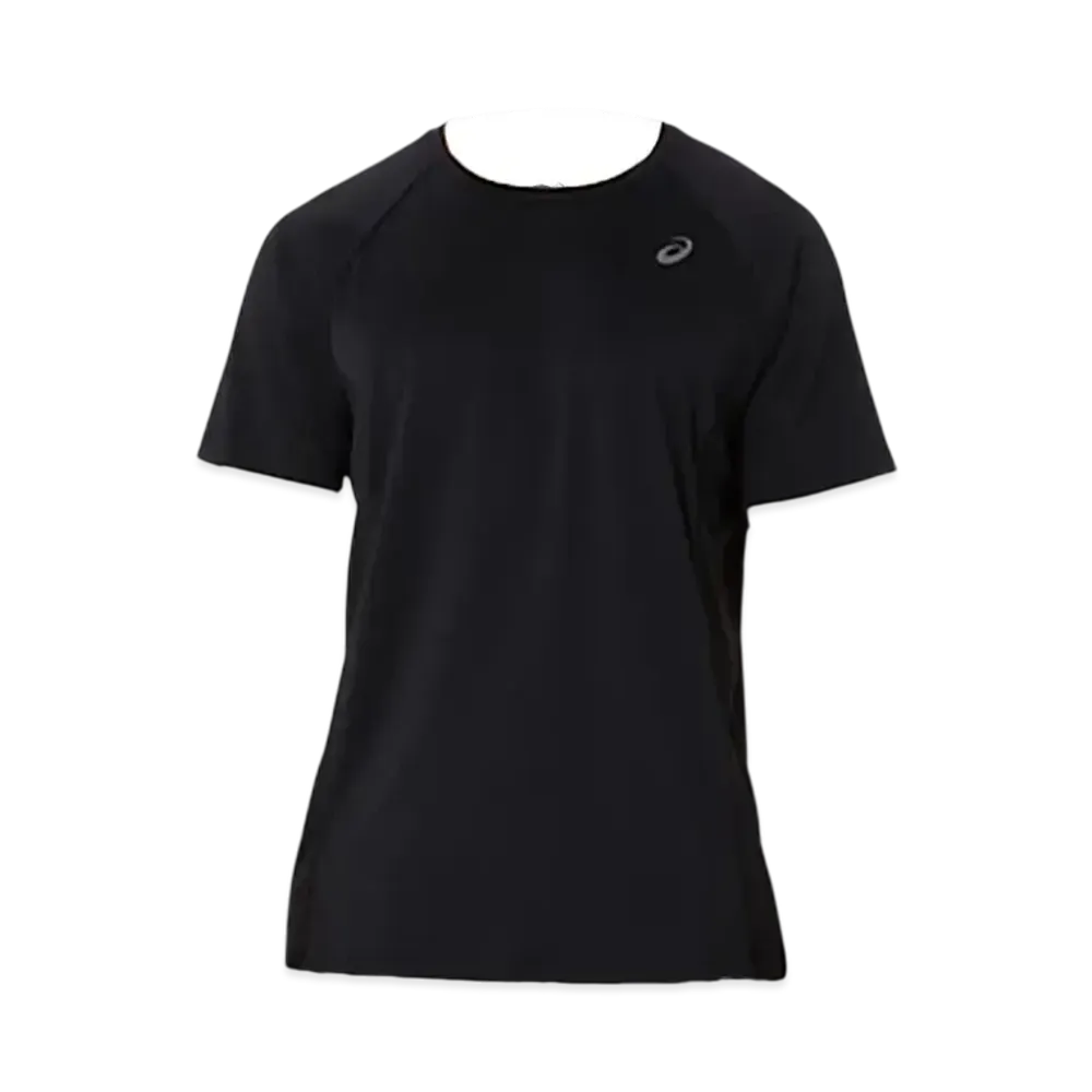 Asics Actibreeze Panel Jacquard Short Sleeve Shirt "Performance Black"