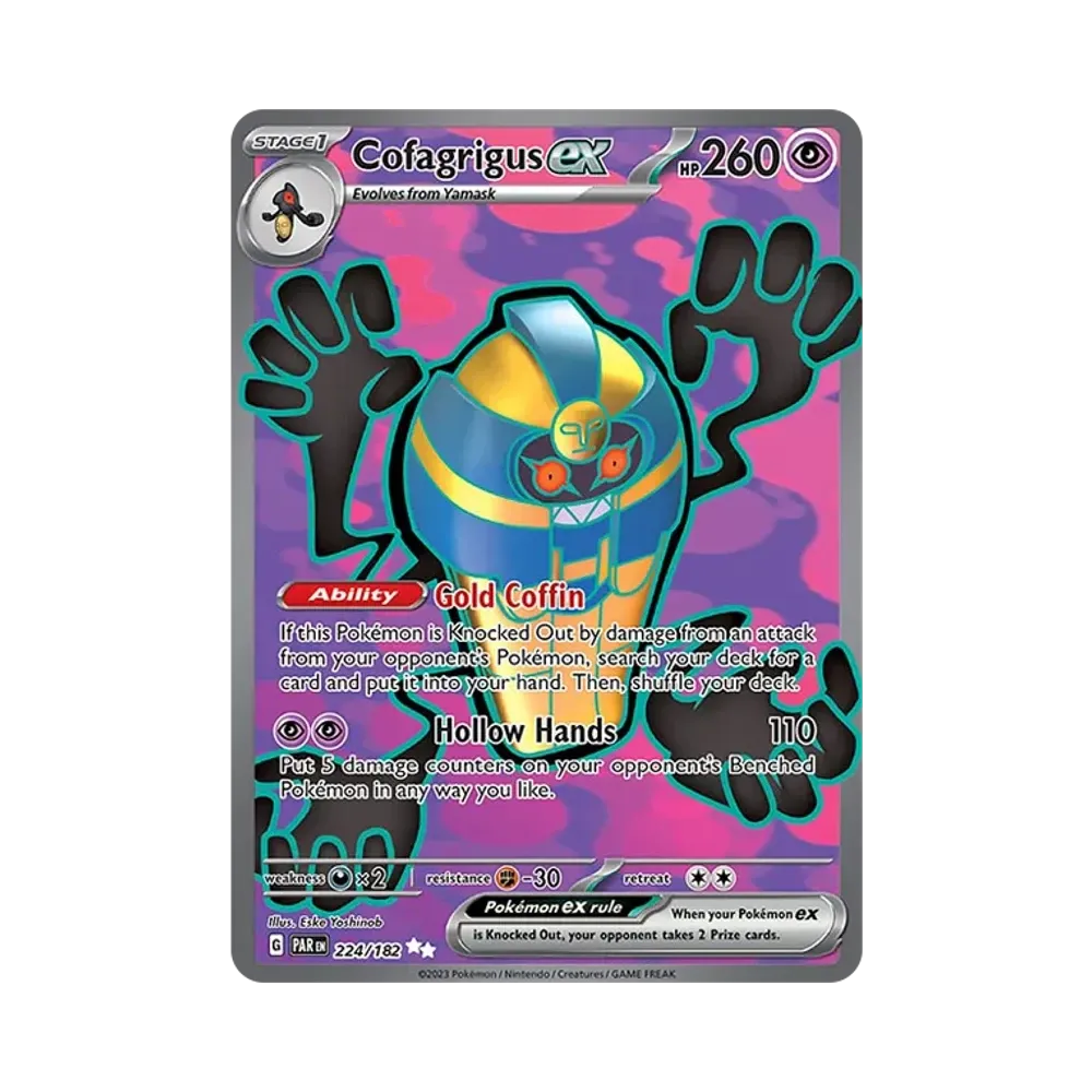デスカーンex UR [PAR EN 224/182]【英語版】(スカーレット&バイオレット「パラドックスリフト」)