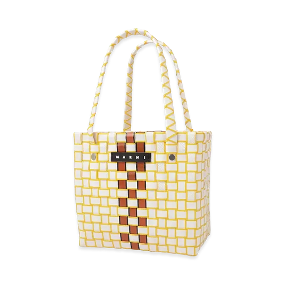 MARNI Box Basket "White"