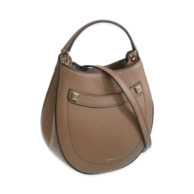 FURLA Afrodite Mini Crossbody "Brown"