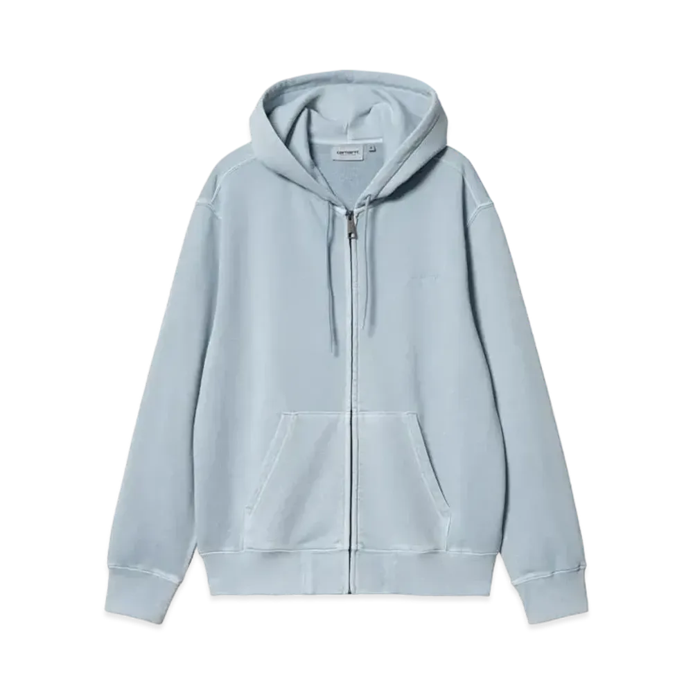 Carhartt Hooded Duster Script Jacket "Misty Sky"