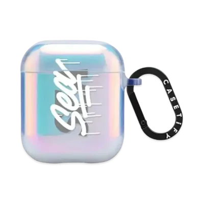 WIND AND SEA x CASETIFY x it's a living LOGO TPU Air Pods (2nd generation) Case "Aurora"