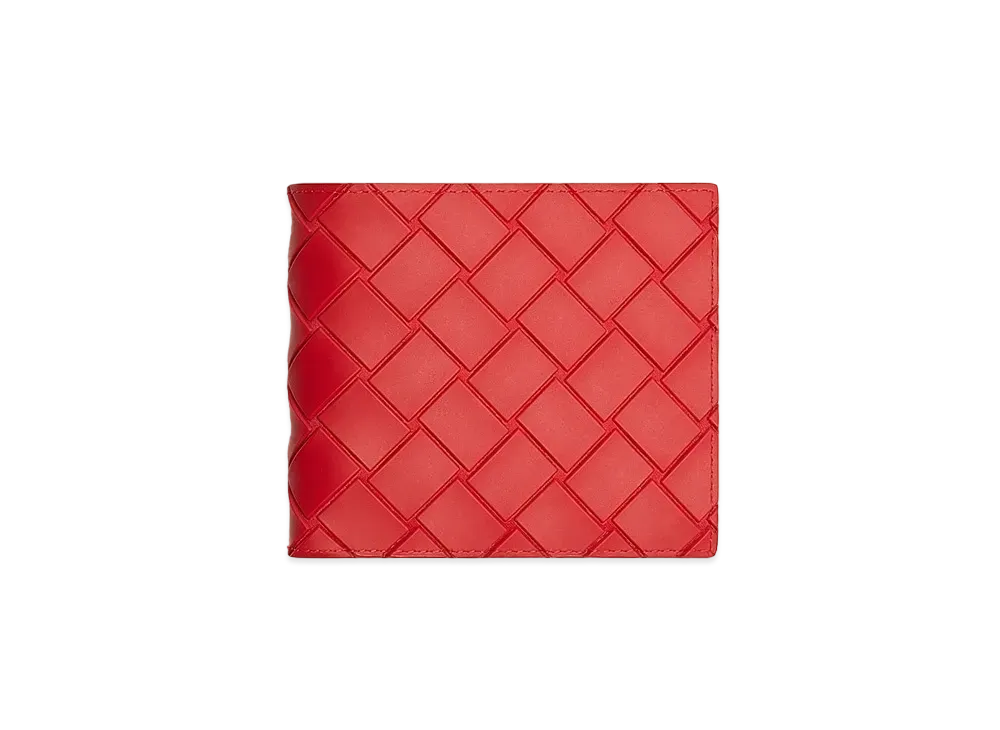 Bottega Veneta Bifold Wallet "Tomato"