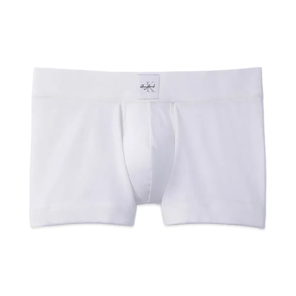 Calvin Klein x Jung Kook of BTS Women's Heritage Cotton Monologo Trunks "Lily White"