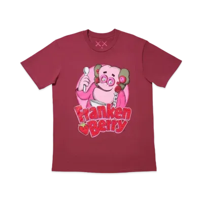 KAWS x Monsters Franken Berry Tee "Pink"