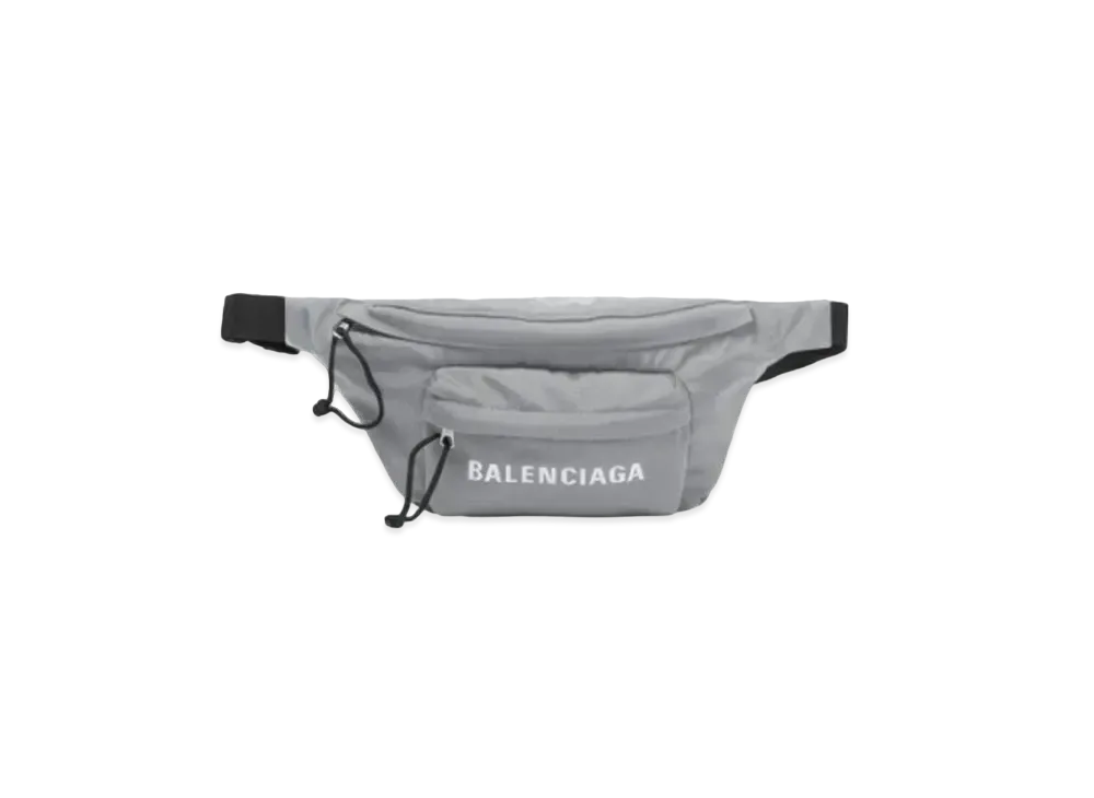 BALENCIAGA Waist Bag "Anthracite/Black"