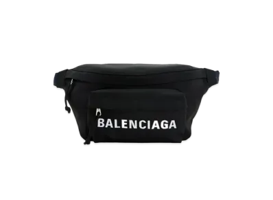 BALENCIAGA Nylon Waist Bag "Black"