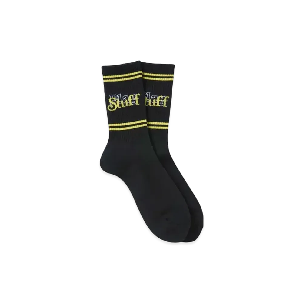 F-LAGSTUF-F COVER LOGO SOX "BLACK"