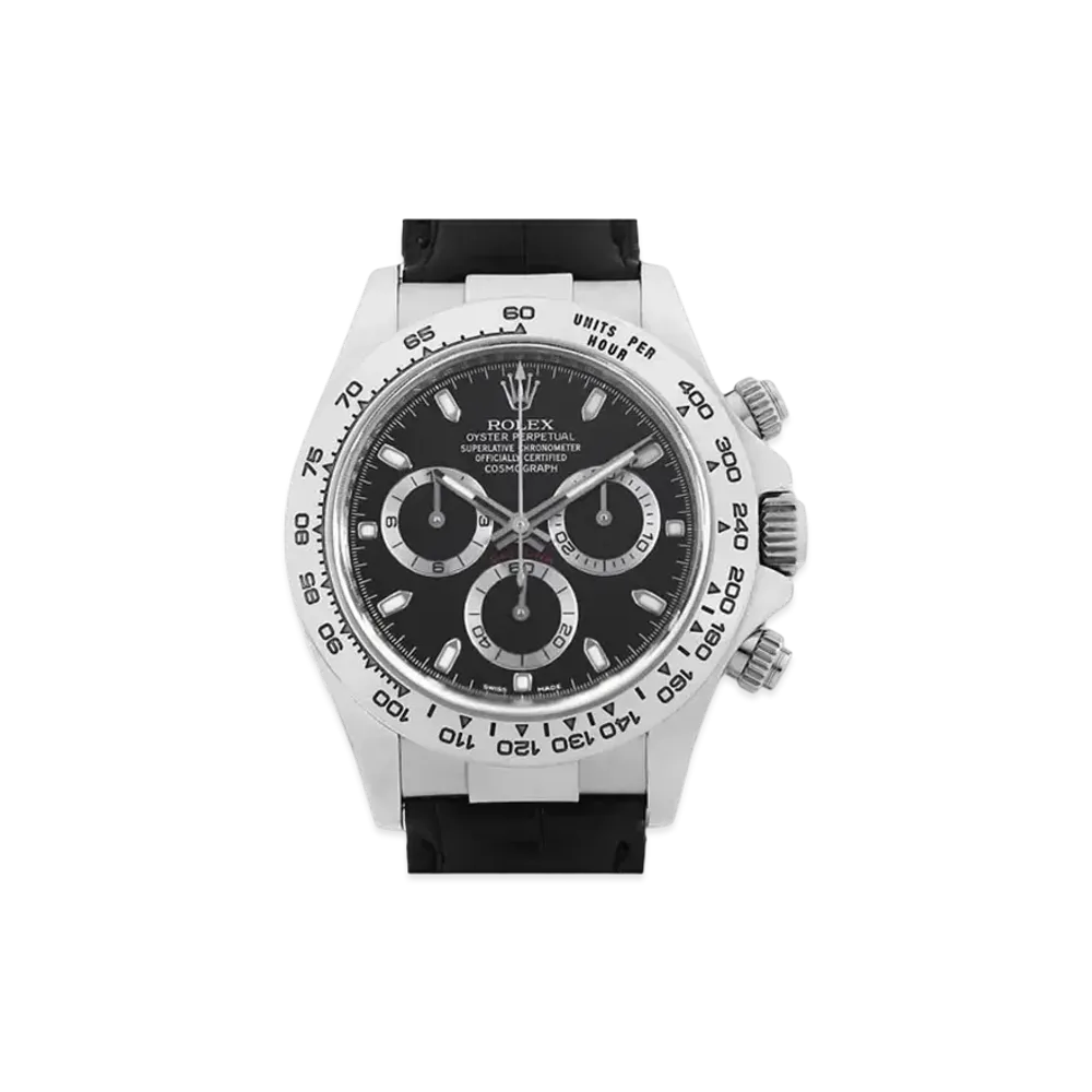 ROLEX Cosmograph Daytona "Black/White Gold"