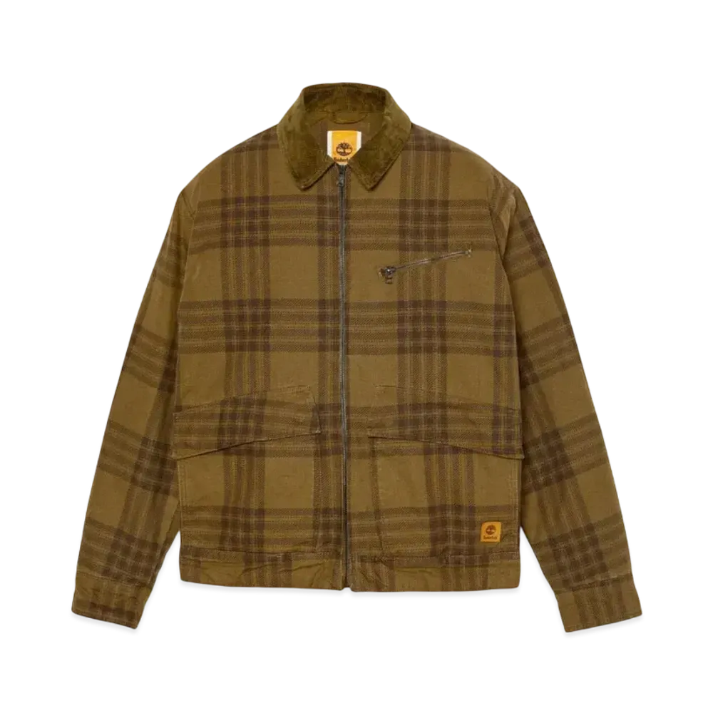Timberland Men's Strafford Printed Jacket "Plaid Print"