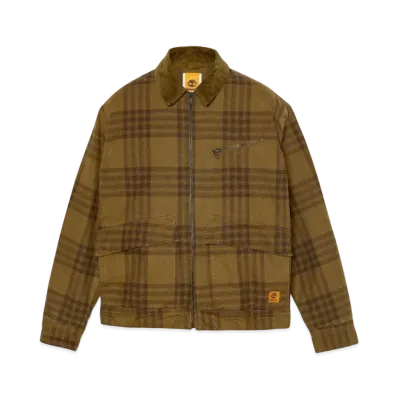 Timberland Men's Strafford Printed Jacket "Plaid Print"