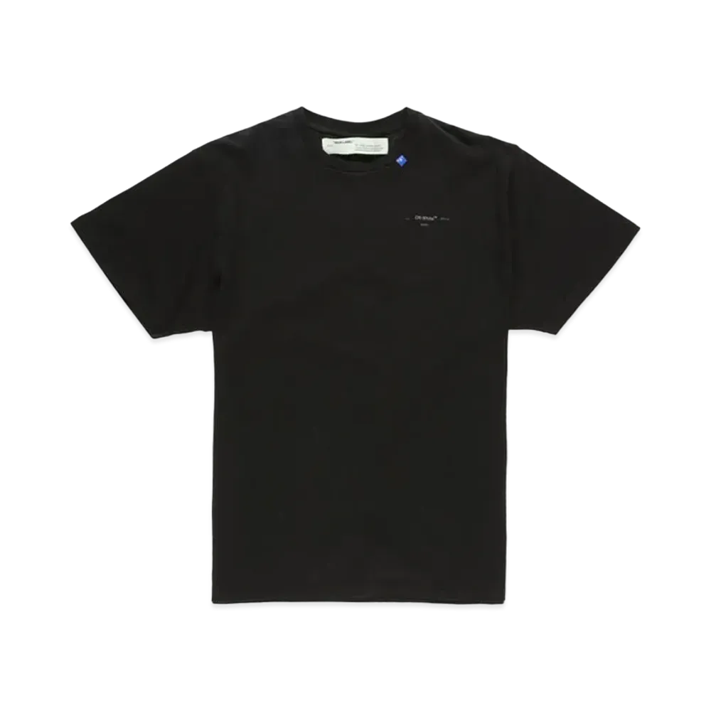 OFF-WHITE Oversized Fit Backbone T-Shirt "Black"